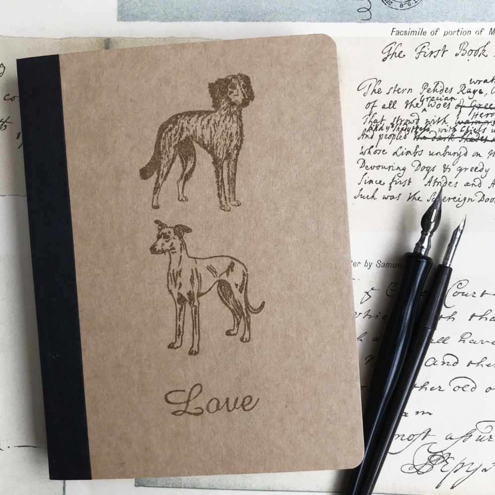 Dog Rubber Stamp Illustrations | The Enlightened Hound