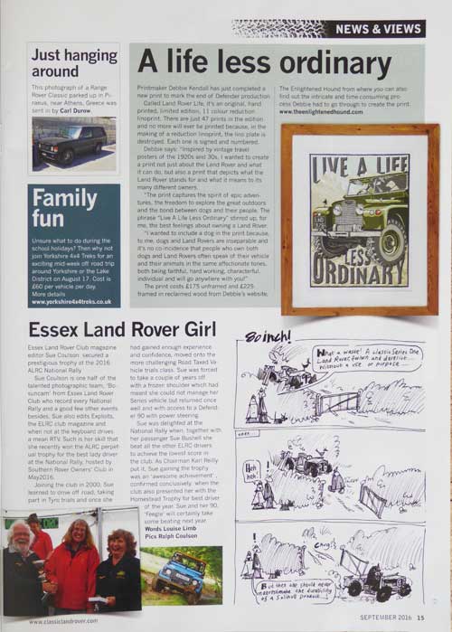 Classic Land Rover Magazine Feature | The Enlightened Hound