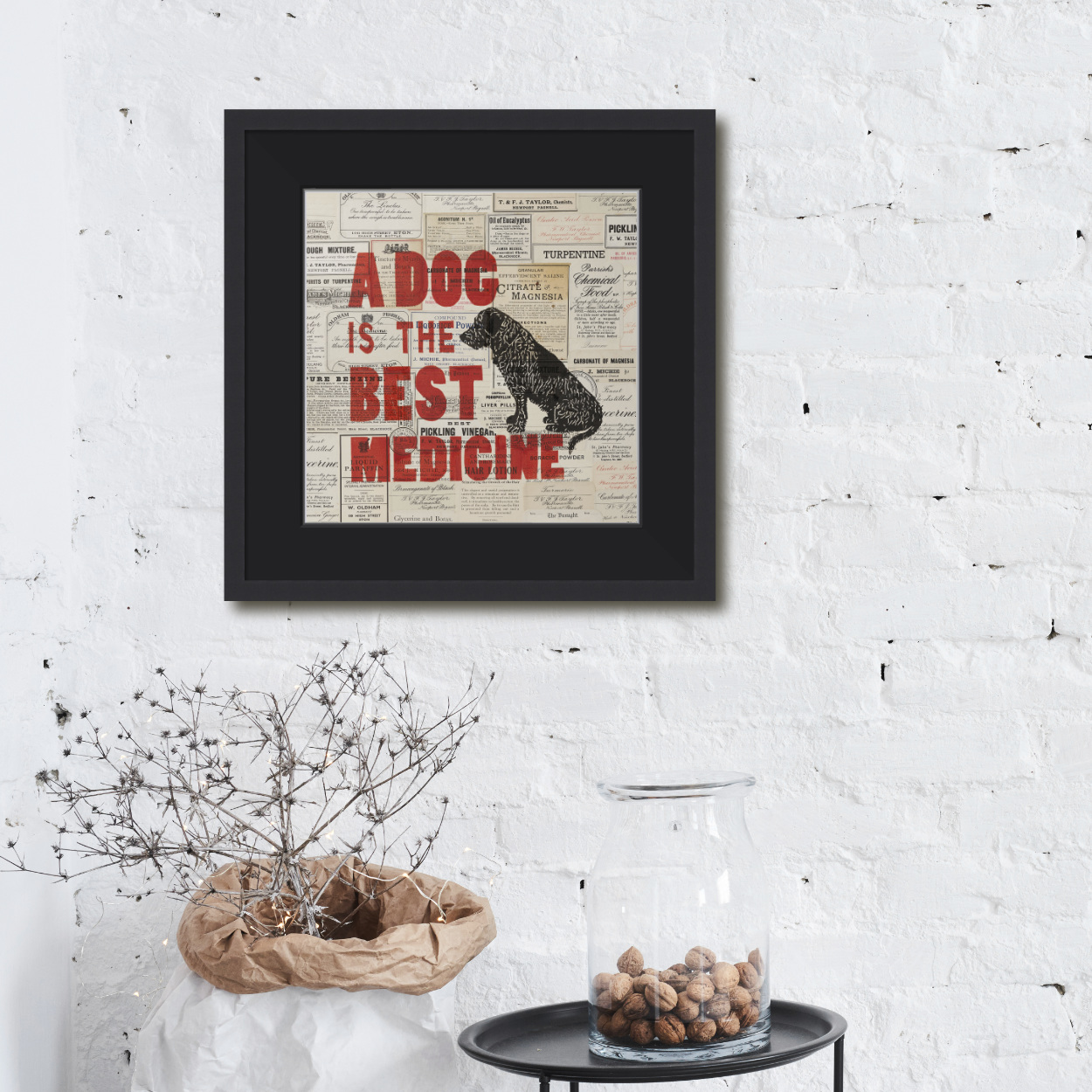 Dog Lover Gift Print Art | The Enlightened Hound