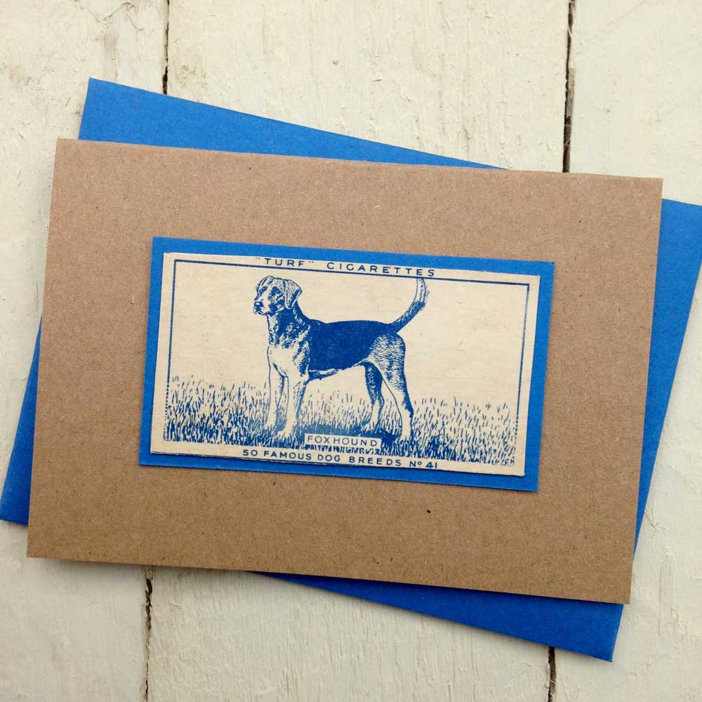 Foxhound Greeting Card | The Enlightened Hound