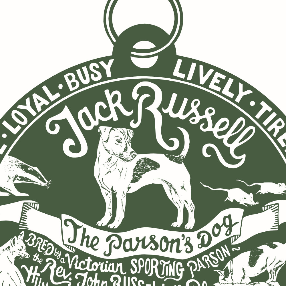 Jack Russell Terrier Art Print | The Enlightened Hound