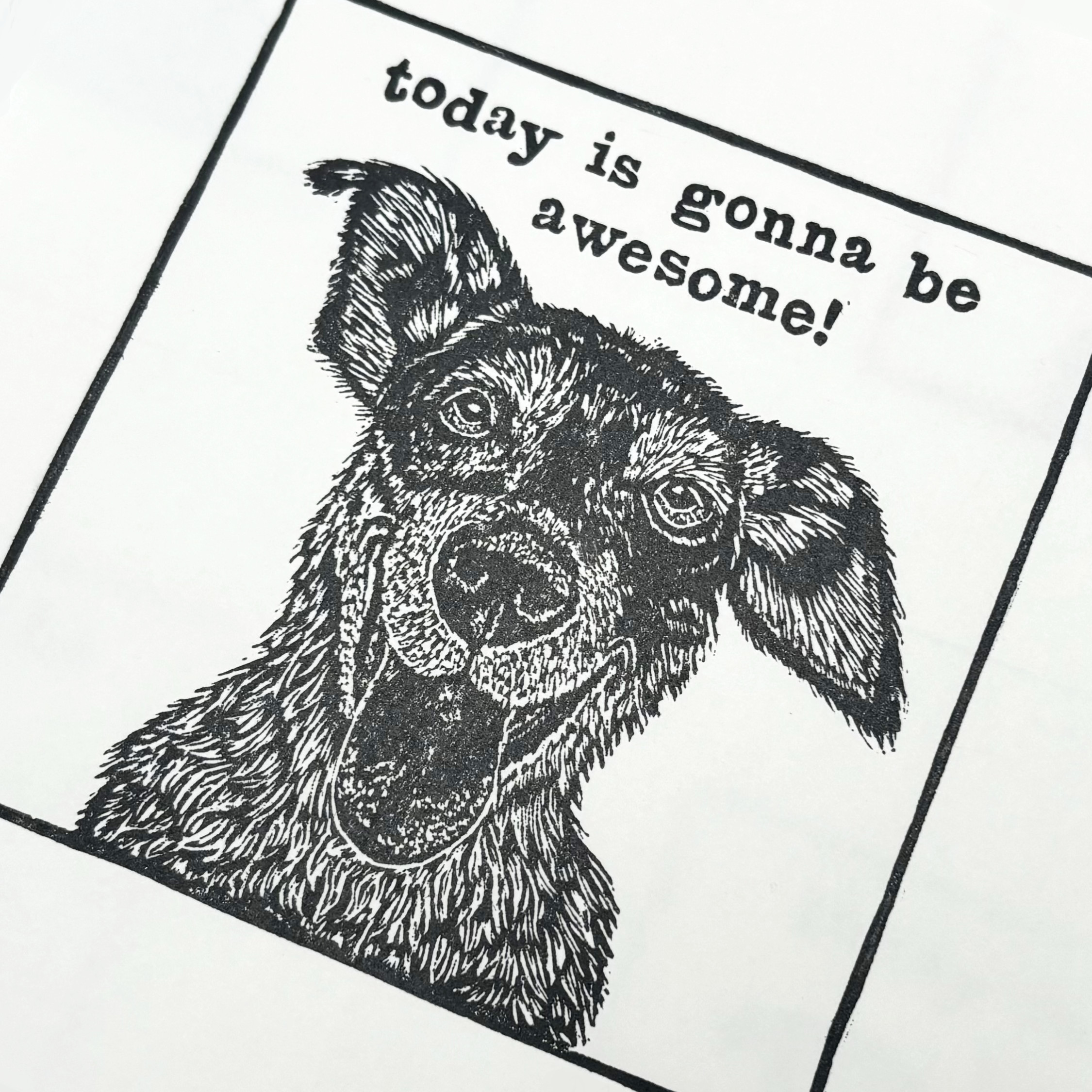 Today is gonna be awesome print