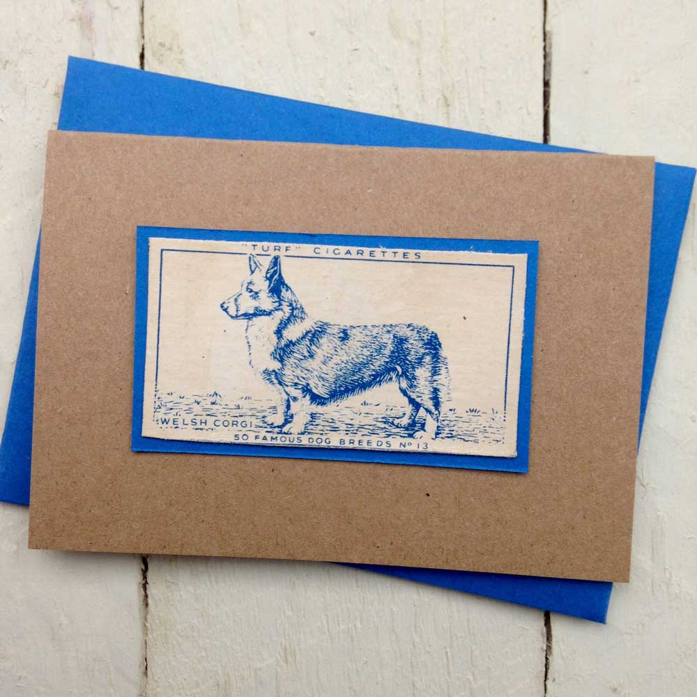 Pembroke Welsh Corgi greeting card | The Enlightened Hound